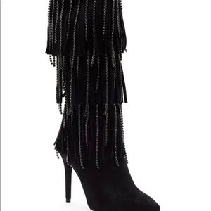 Jessica Simpson Linko fringe boots